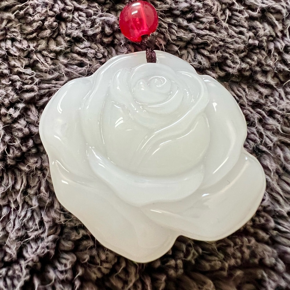 Whites Jade pendant.